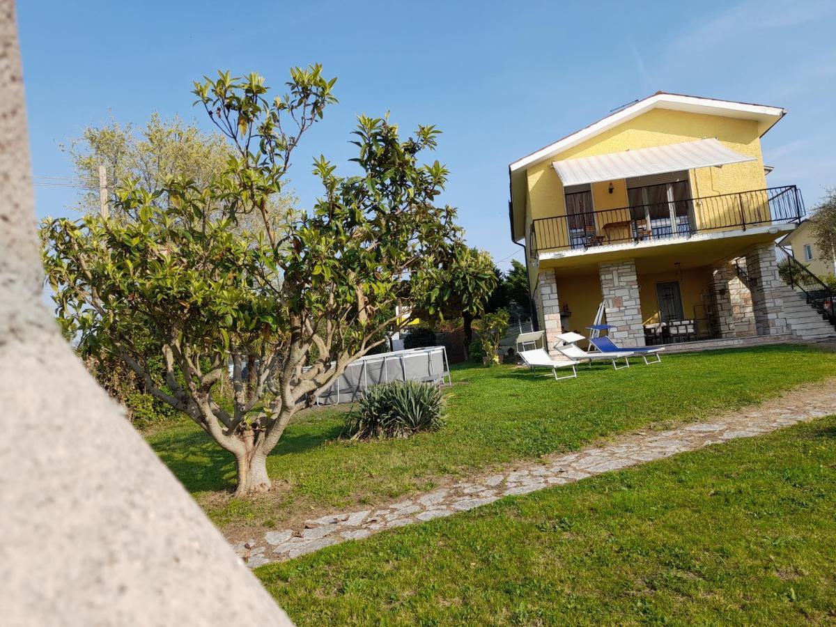 Villa La Magnolia - Private Beach Access, Garden, Views Lazise Luaran gambar